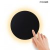 Nowoczesny Minimalistyczny Kinkiet Ścienny Czarny SHADOW MSE010100393 KING HOME